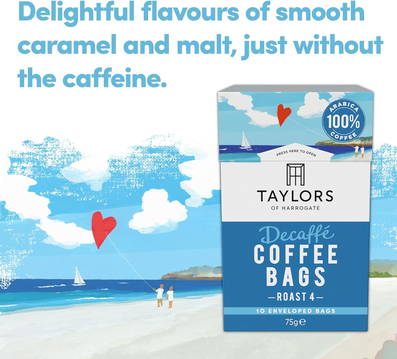 Cafea Plicuri "Decaffé" - 75G