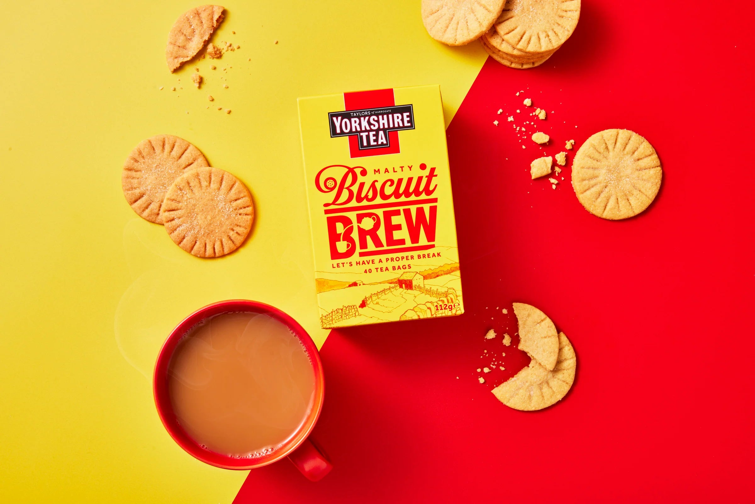 Ceai Negru Yorkshire "Biscuit Brew" - 112G