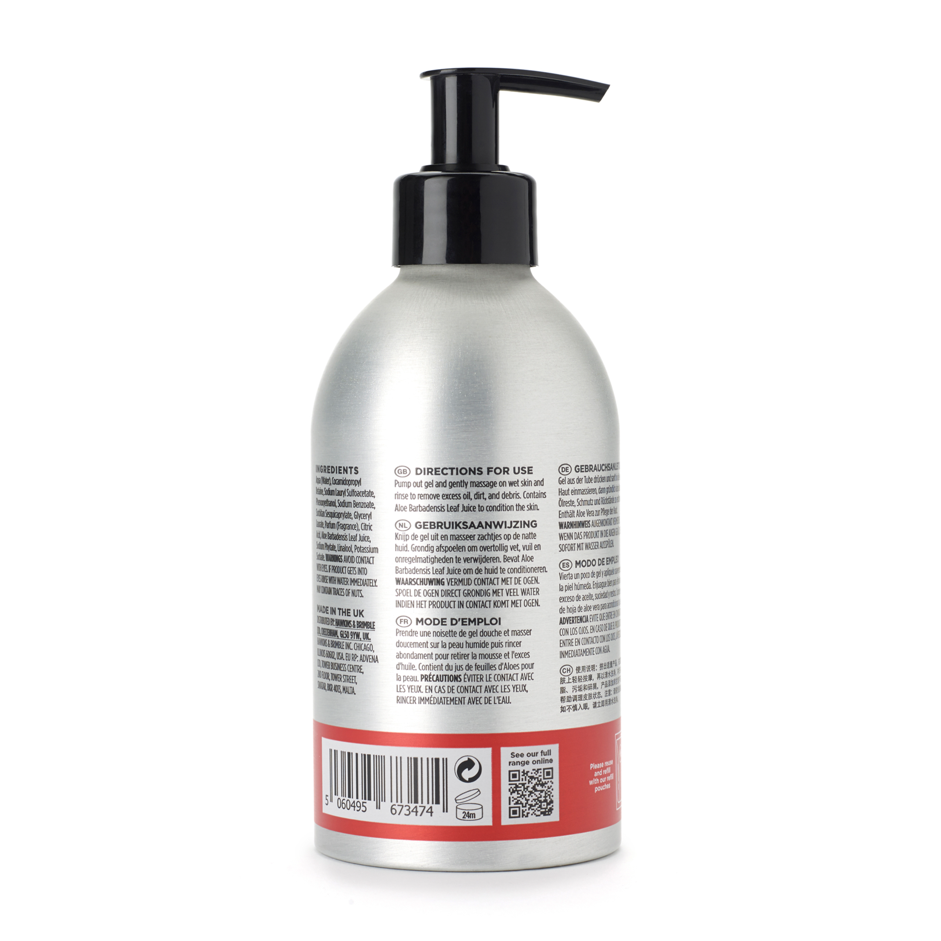 Gel de dus Eco-Refillable, 300ml