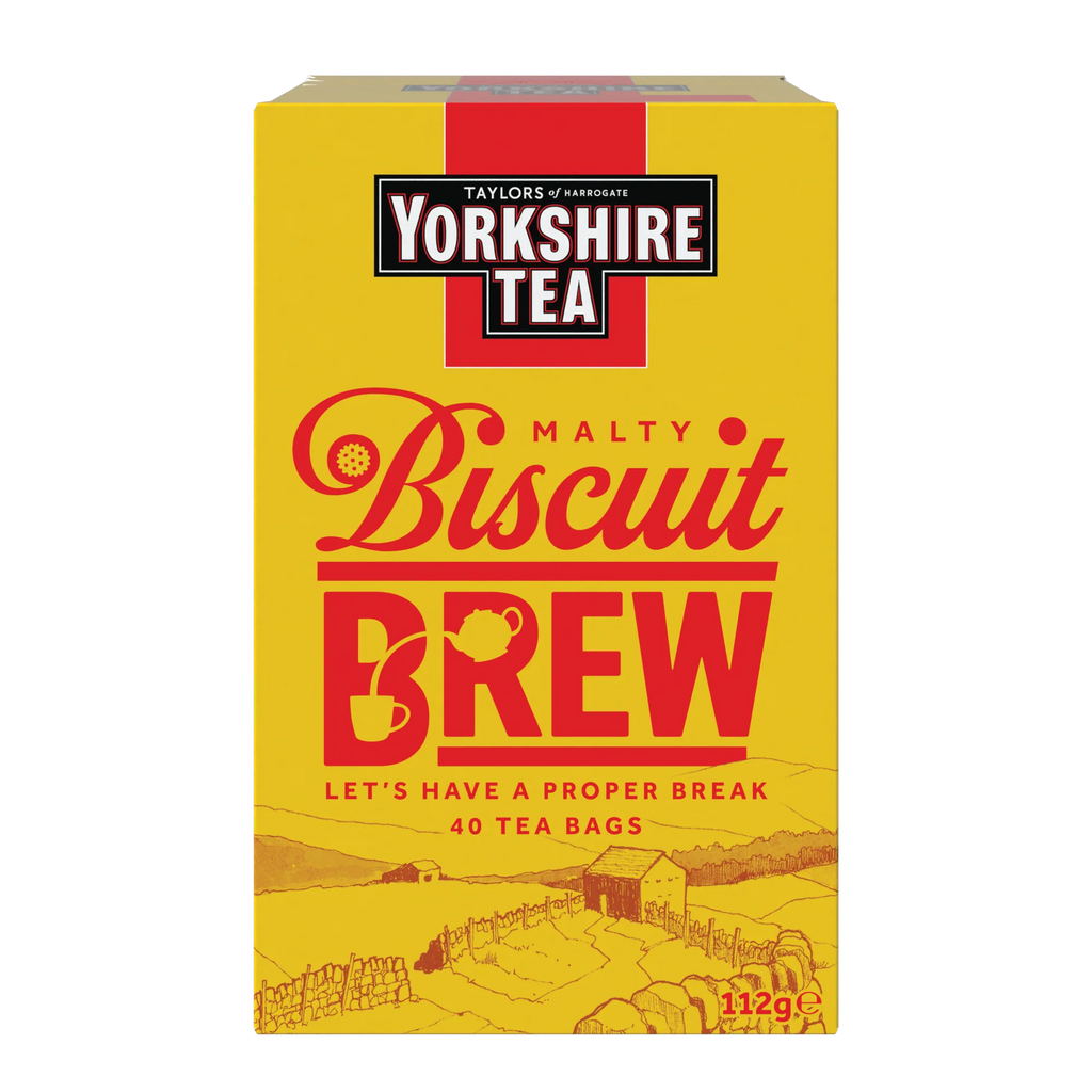 Yorkshire Tea Biscuit Brew & m&sクッキーセット Ceai Negru Yorkshire 